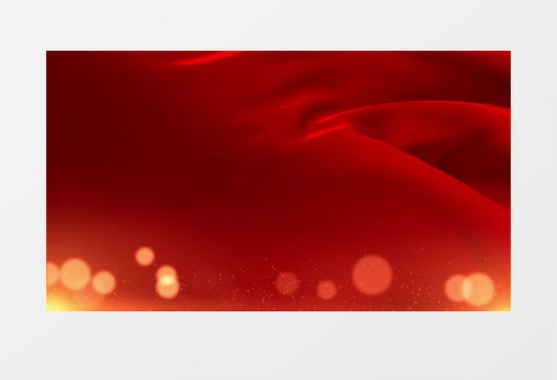 红色党政粒子光斑动态元素背景视频