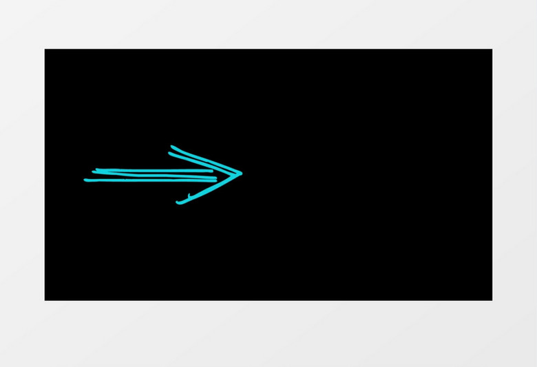 指示标识箭头视频素材