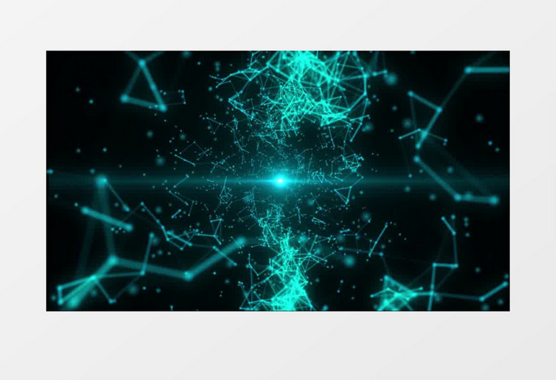 光点缓慢散发粒子背景视频素材