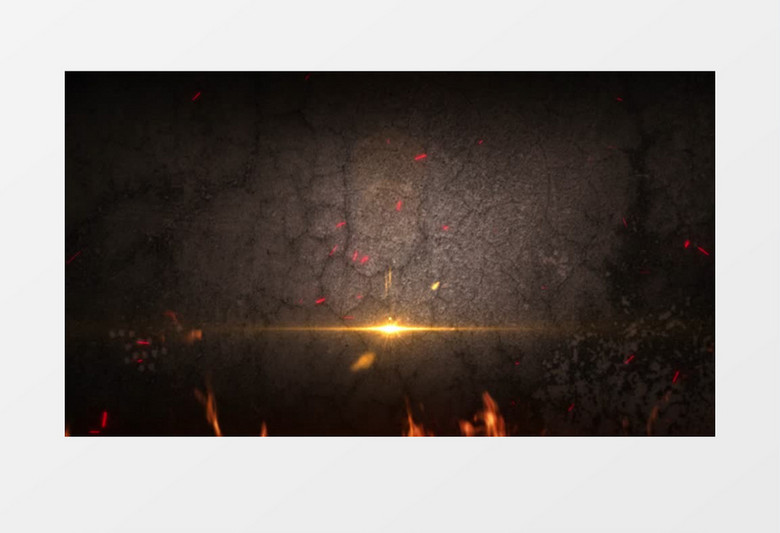 大气震撼火焰粒子爆炸特效视频背景