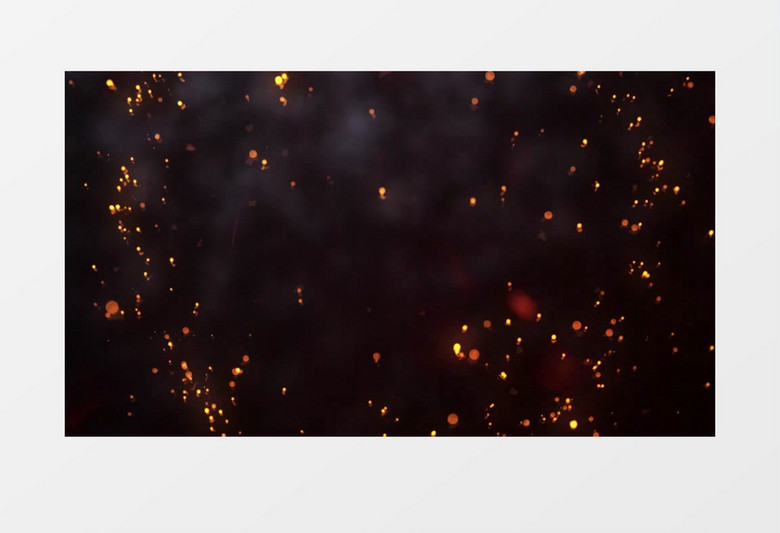 大气震撼火花粒子爆炸效果背景视频