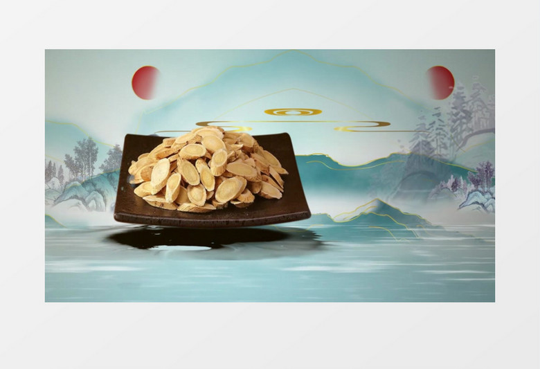 中国传统中药文化宣传背景视频