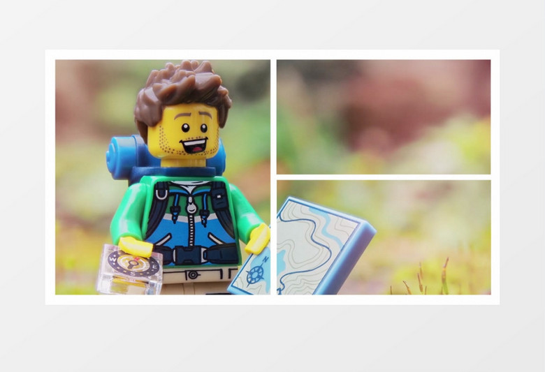 清新优雅vlog旅行相册ae模板