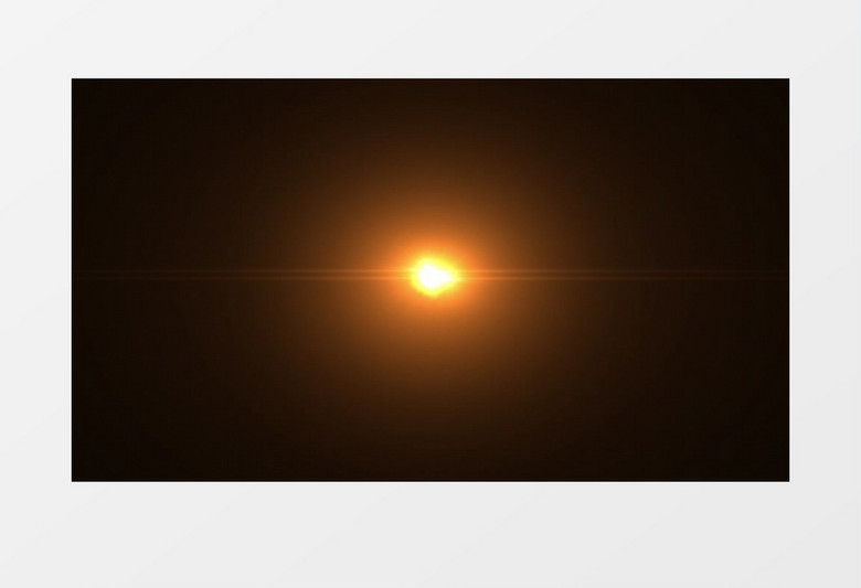 金色绚丽光向两边散开后期素材