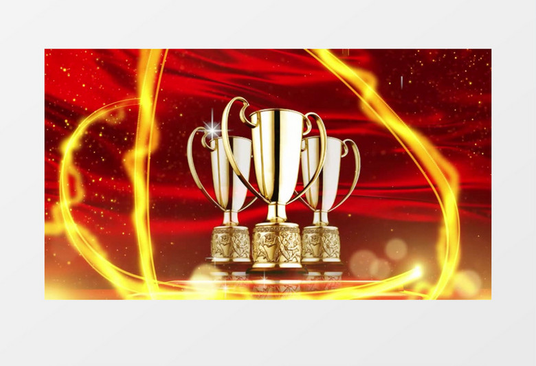 大气红绸教师节颁奖片头pr模板