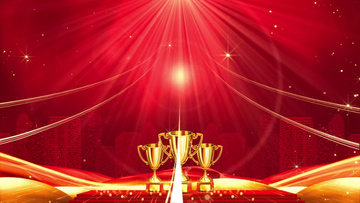 大气表彰大会颁奖背景视频