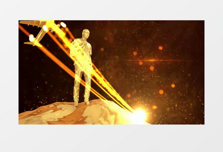 震撼企业年会晚会开场视频背景