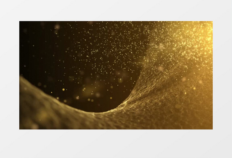 大气金属粒子年会背景视频