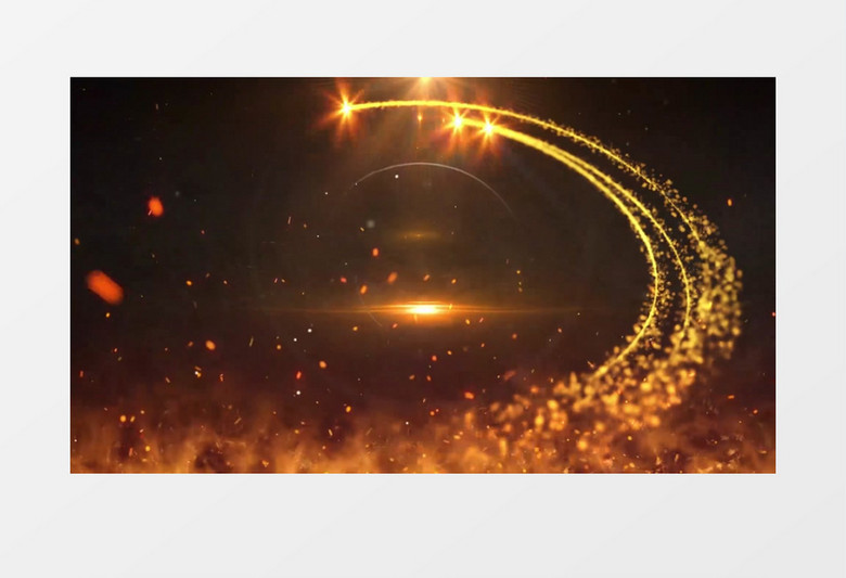 大气震撼火焰粒子背景视频