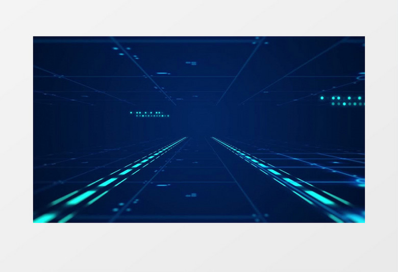 科技粒子三维企业宣传展示背景视频