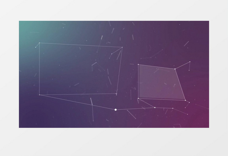 企业宣传边框视频素材