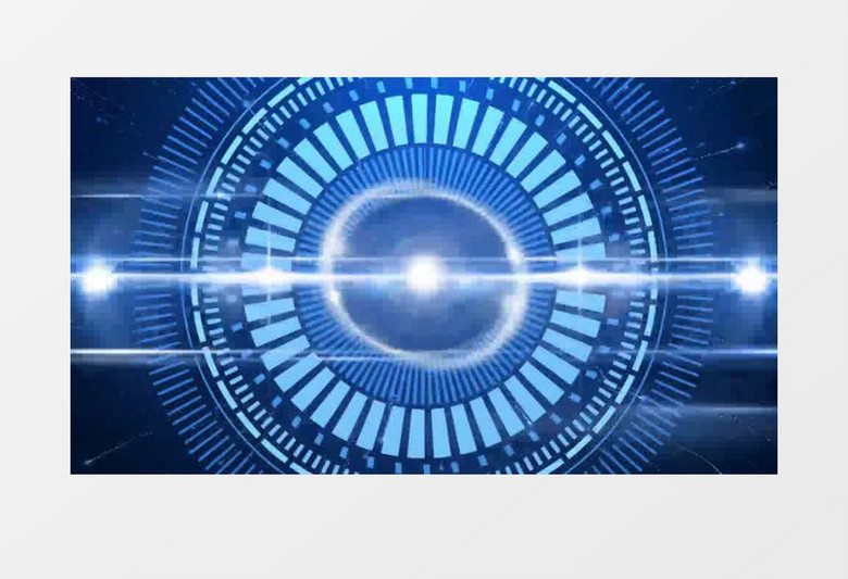 蓝科技背景视频