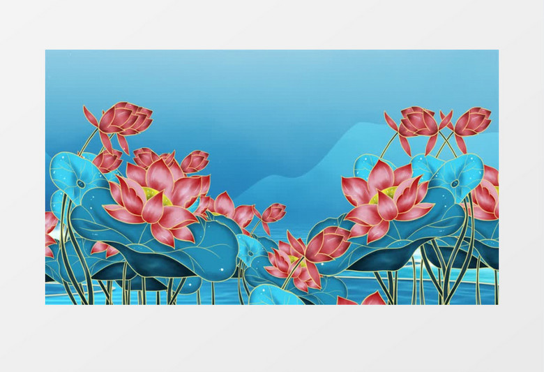 二十四节气之夏至宣传片4K开场AE模板