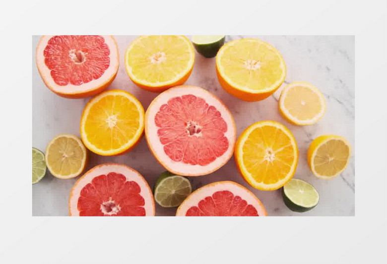 水果拼盘实拍视频