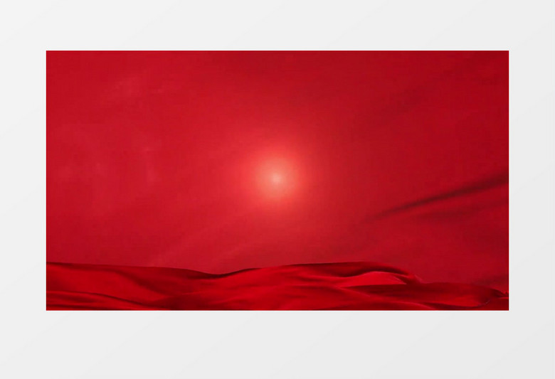 红绸光晕红色党政宣传背景视频