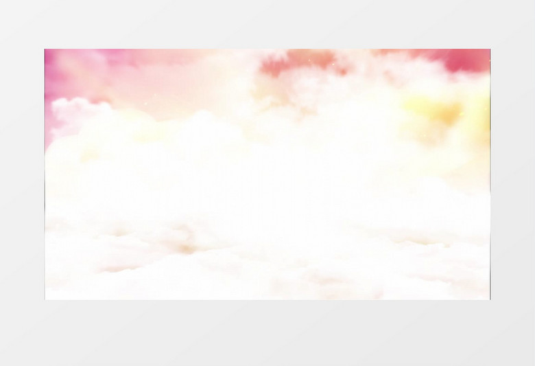 云层穿梭党政背景视频