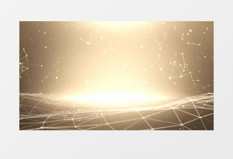 科技几何元素线条背景视频