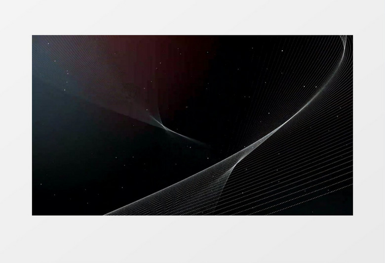 简约黑色科技几何线条背景视频