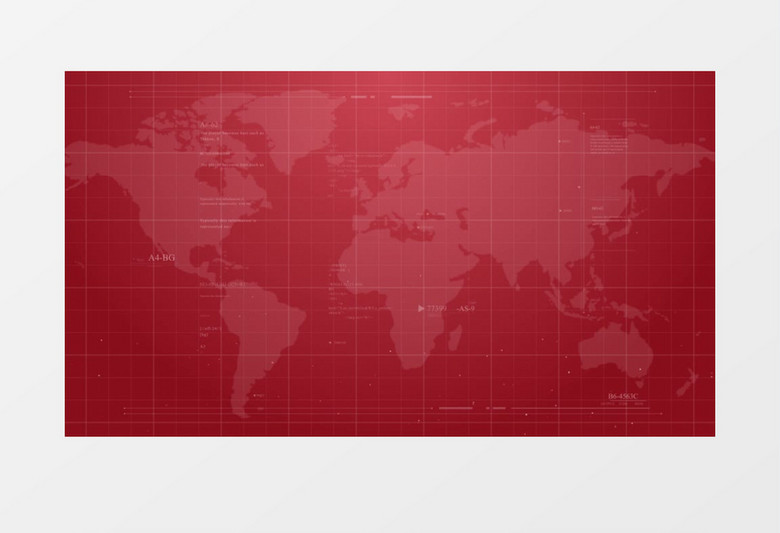 红色党政科技信息元素背景视频