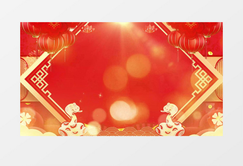 喜庆大气春晚视频背景视频