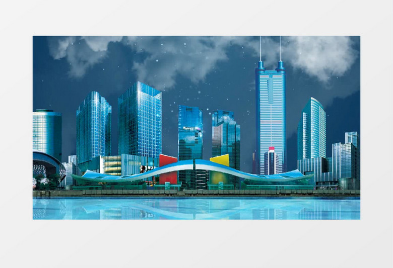 都市科技风格企业宣传片过场片花文字展示ae模板