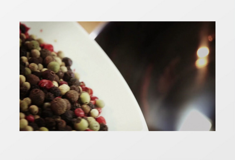 花椒辣椒美味煎饼实拍视频素材