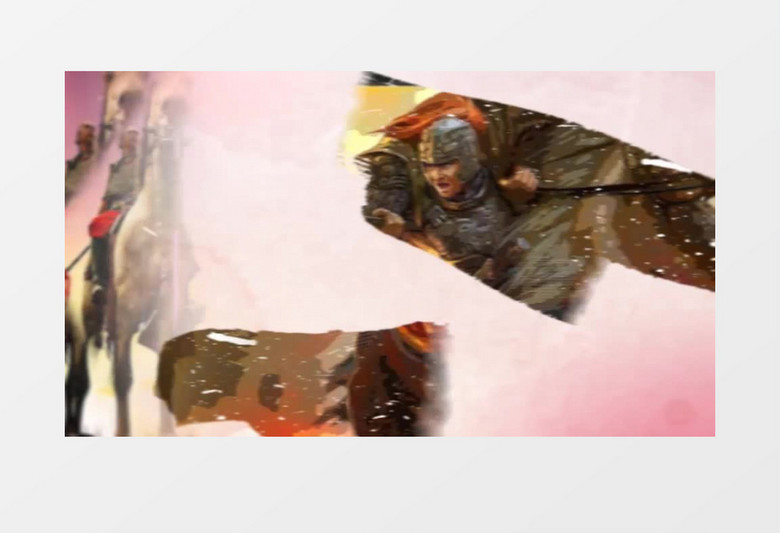 中国风电视剧领衔主演片头AE模板