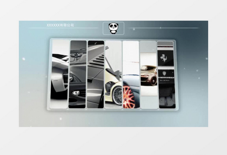 简明玻璃相框企业产品图文展示宣传片AE模板