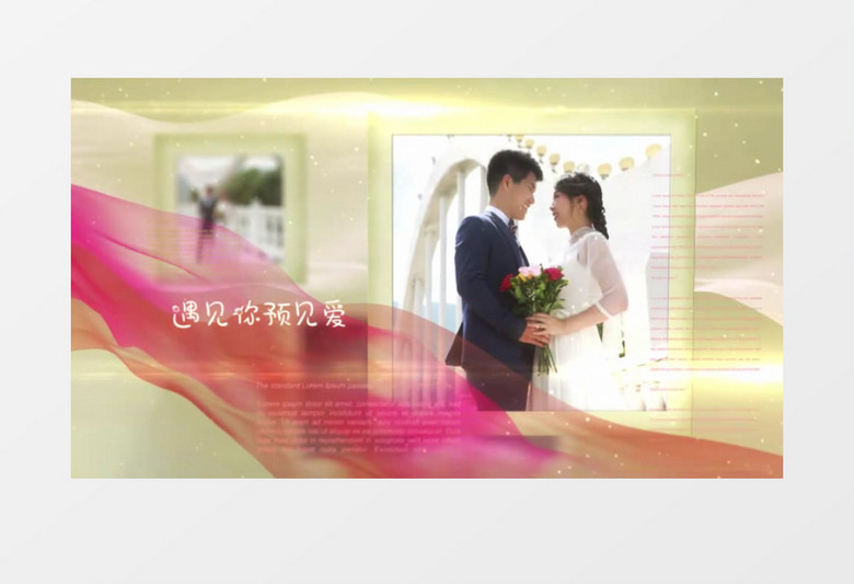 浪漫记忆爱恋照片展示ae模板