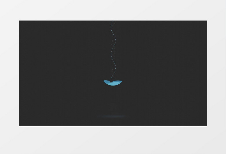 商务水滴演绎企业logo标志动画展示