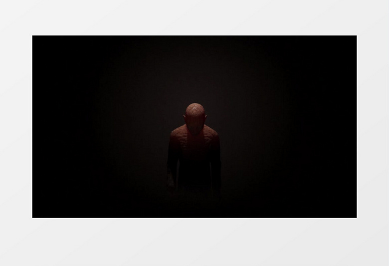 惊悚恐怖片标志展示ae模板