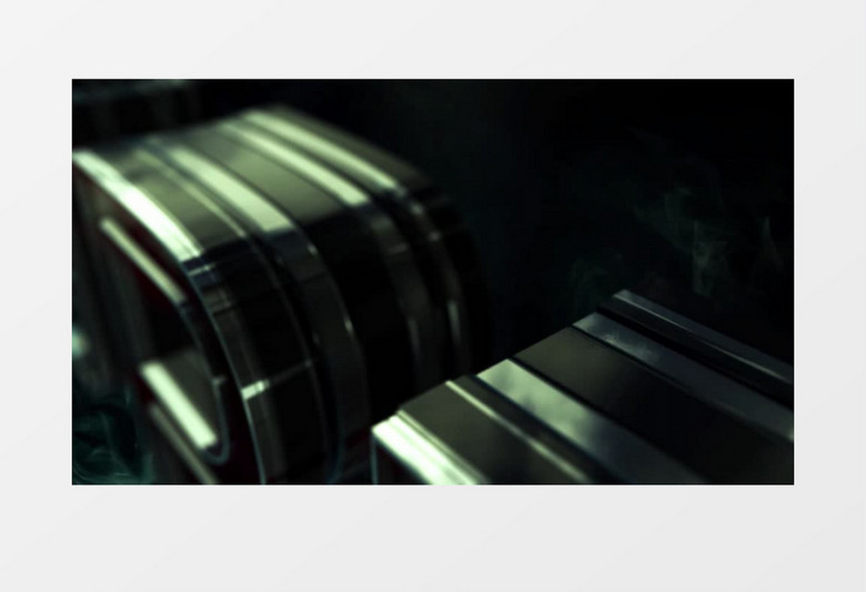 大气科技感三维标志ae模板