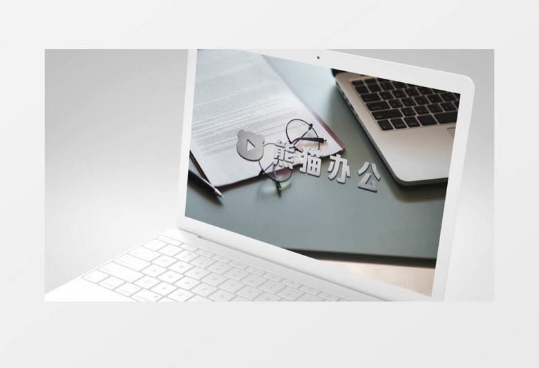 简约笔记本电脑产品展示ae视频模板