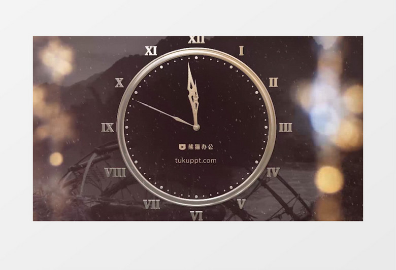 2020新年1分钟倒计时ae模板