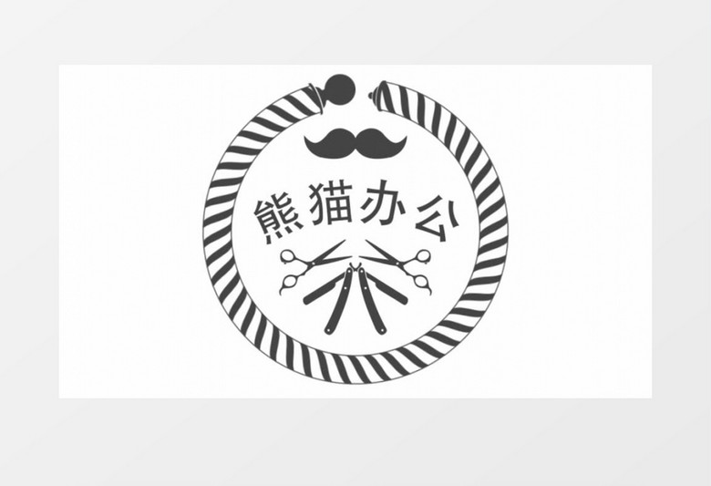 复古标签元素包装动画ae模板