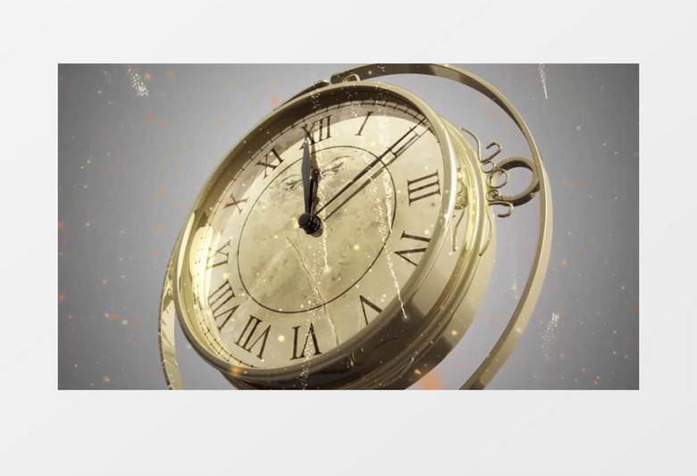 金色钟表倒计时会声会影会声会影模板