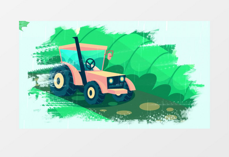 传统民俗文化谷雨AE模板