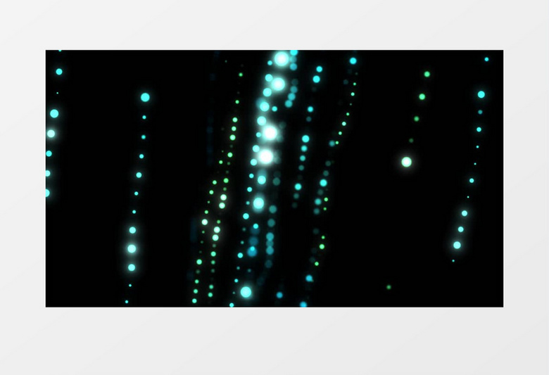 旋转的粒子光线视频素材