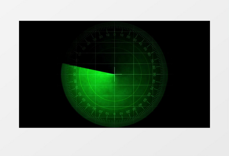 绿色科技圆盘背景视频素材