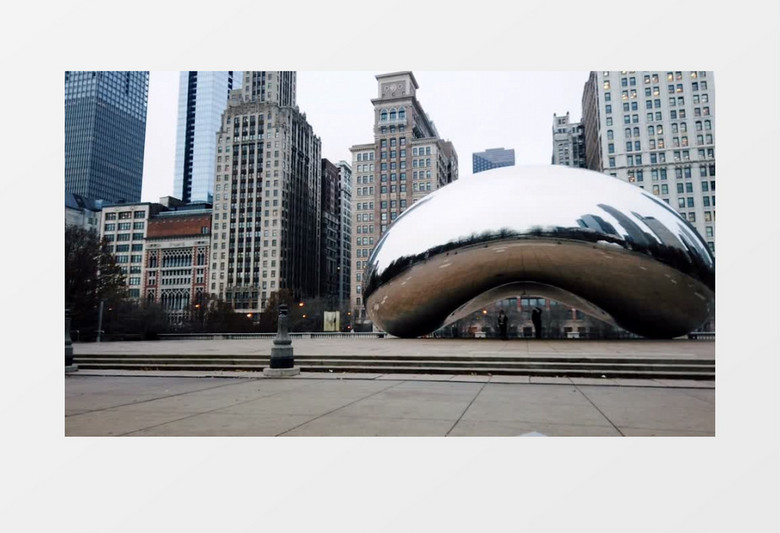 延时拍摄广场上的人流延时拍摄视频素材