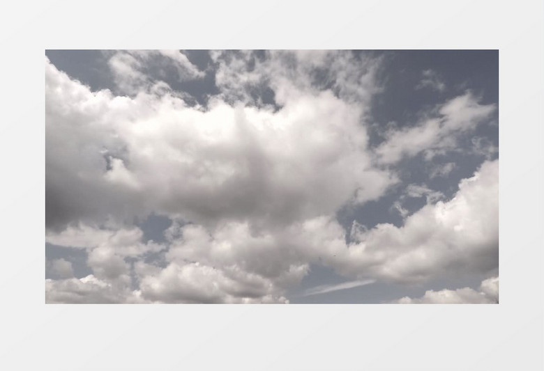 延时拍摄云朵不断变化过程延时拍摄视频素材