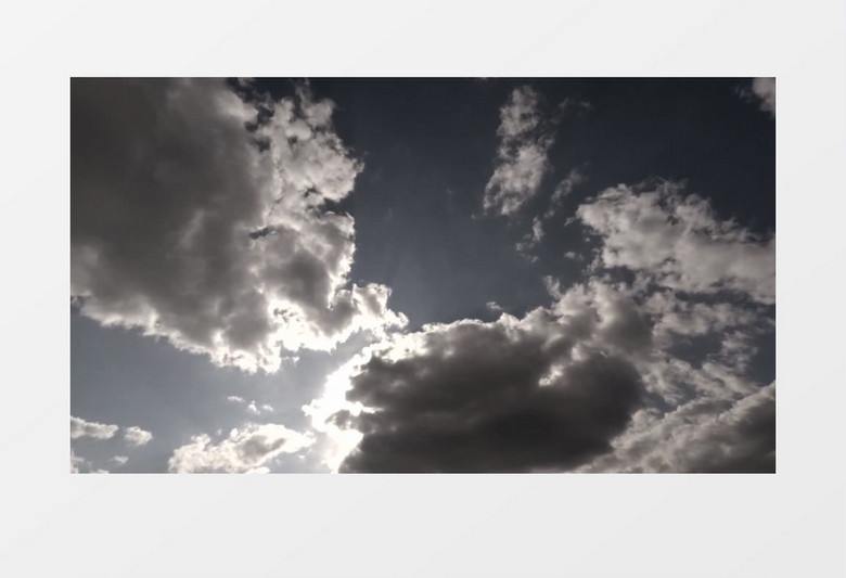 延时拍摄云层遮挡阳光的景象延时拍摄视频素材