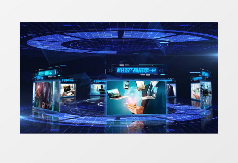 相册简洁企业科技图文AE模板