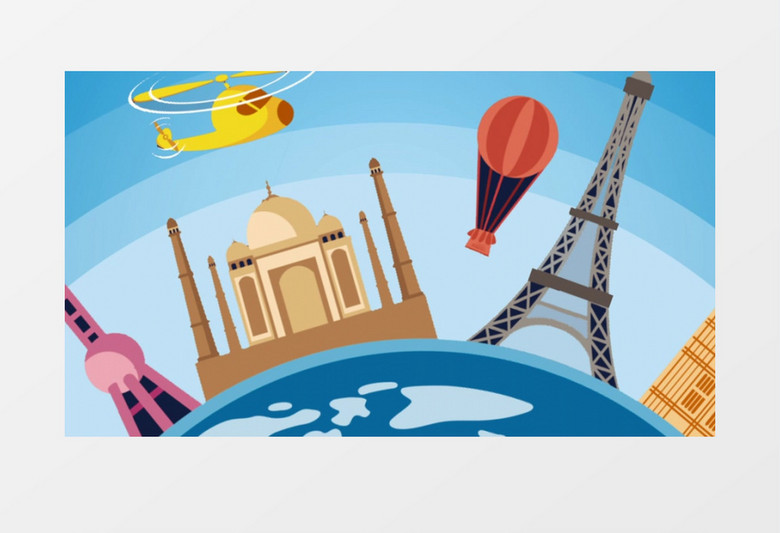 世界环境日AE模板