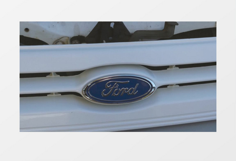 高端大气复古福特汽车实拍视频素材