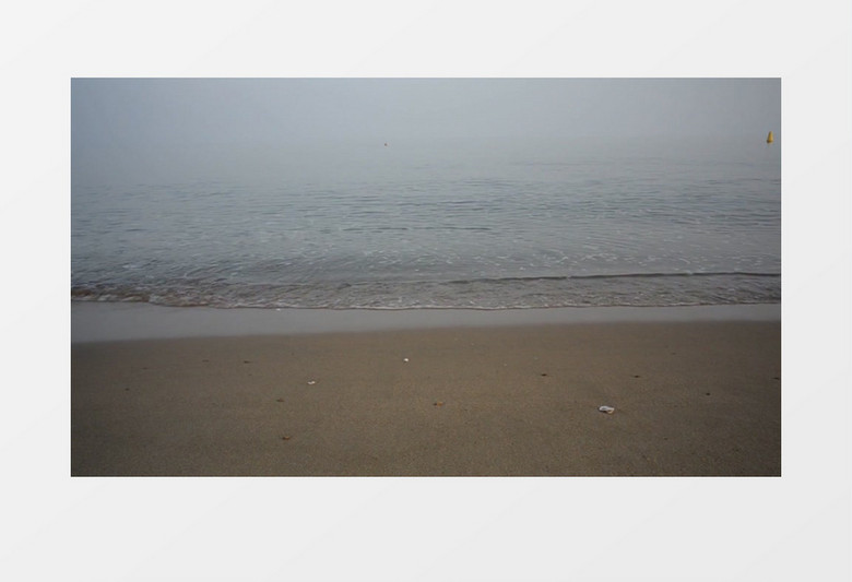 实拍海边汹涌着的海水实拍视频素材   