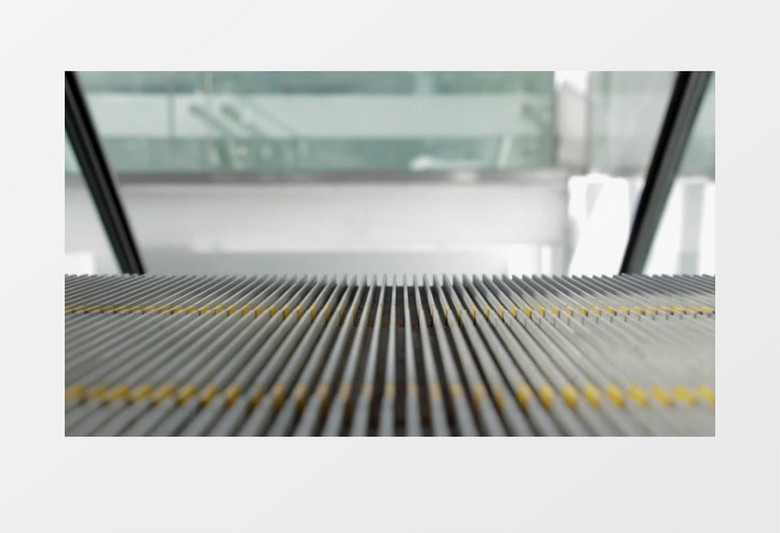 购物商城自动扶梯高清实拍视频