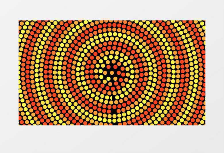 动态圆点多彩的设计