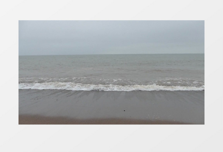 高清实拍海边海浪潮起潮落实拍视频素材