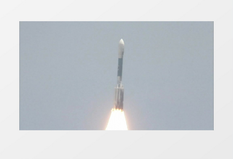 探索科技引力火箭助推器实拍视频素材